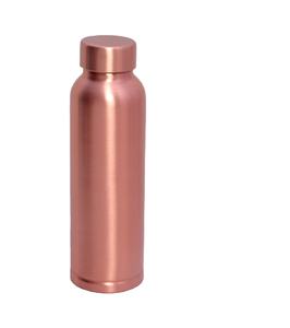 Bouteille d'eau en cuivre pur de haute qualité Bouteilles de stockage de mariage de l'Inde disponibles en différents styles avec emballage Premium - Product Image 1