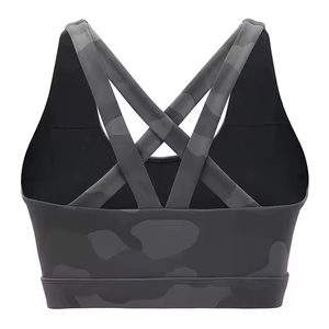 OEM ODM High Quality Customized Women Backless Yoga Sports Bra High Support Breathable Plus Size Removable Cups - Product Image 5