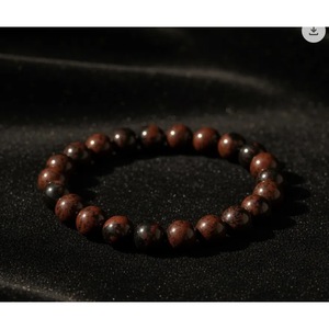 Wholesale Handcrafted Mahogany Obsidian Strength <b>Bracelet</b> Natural Crystal Beaded Fashion Accessory for <b>Healing</b> - Product Image 4