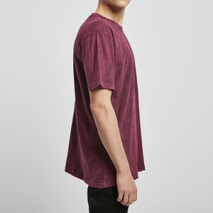Ropa de Entrenamiento de Alta Calidad, Tela Resistente, Ajuste Cómodo, Diseño Moderno con Lavado Ácido, Camiseta para Hombre con Lavado Ácido, Venta al Por Mayor Premium - Product Image 4