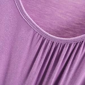 Camiseta sin mangas ligera de verano para mujer, cuello redondo, básica, para entrenamiento deportivo, blanca lisa - Product Image 5