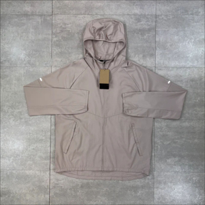 Chaqueta Cortavientos Ligera de Maternidad con Estampado, Unisex, con Capucha, Impermeable, con Cierre Completo, de Poliéster, Ropa Deportiva de Verano - Product Image 1