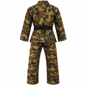 Kimono de Jiu Jitsu Brasileño (BJJ) con diseño personalizado de camuflaje, traje de Jiu Jitsu Gracie Barra, kimono de BJJ Shoyoroll para tatami. - Product Image 2