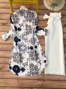Última novedad: Kurti Top de aspecto lujoso con Palazzo, hermoso diseño, precio mayorista más bajo, Mercado Textil Surat, Prendas de Vestir 37976 - Product Image 1