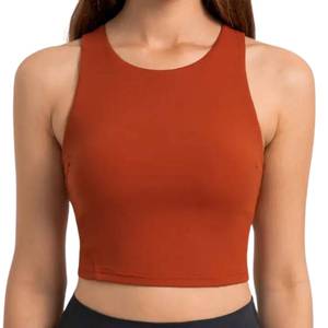 Top de tirantes acanalado para mujer, elástico, de algodón suave, estilo urbano, venta al por mayor - Product Image 1