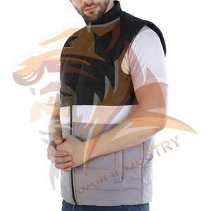 Chaquetas Acolchadas sin Mangas con Logotipo Personalizado de Invierno, Diseño de Primera Calidad, Nueva Llegada, Chaqueta Acolchada sin Mangas para Hombre - Product Image 4