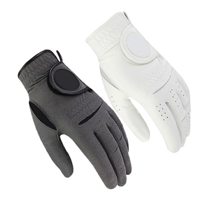 Right Hand Genuine Leather Golf <b>Glove</b> Breathable Moisture Wicking Non Slip Adjustable Wrist Custom Logo OEM <b>Sports</b> <b>Glove</b> - Product Image 6