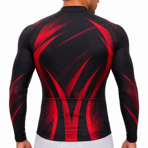 Maillot de Ciclismo Personalizado para Hombre, Transpirable, Ligero, con Estampado por Sublimación, de Secado Rápido, Ajuste Elástico y Flexible - Product Image 2