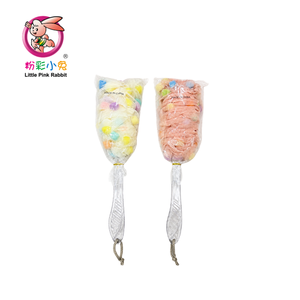Mesh shower sponge long handle <b>back</b> scrubber colorful body <b>bath</b> <b>brush</b> - Product Image 1