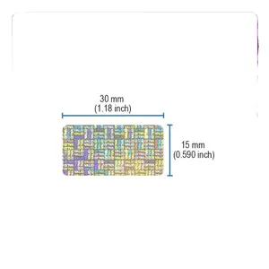 중국 공장에서 고품질 주문 3D 안전 자필 상표 홀로그램 스티커