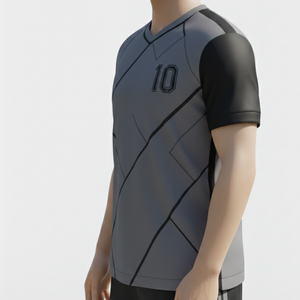 Uniforme de Fútbol para Hombre al por Mayor, Totalmente Sublimado, Transpirable, Antibacterial, Uniforme Deportivo para Equipo de Fútbol, Jersey de Fútbol de Secado Rápido - Product Image 3