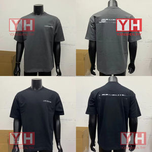 เสื้อยืด240 220ผ้าฝ้ายหนาสำหรับผู้ชายเสื้อยืดโอเวอร์ไซส์ลายกราฟิกสีขาว290แกรม260 - Product Image 6