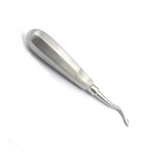 Elevador dental de punta curva, tipo espada, cóncavo, para extracción de dientes, instrumento quirúrgico de acero inoxidable para cirugía oral - Product Image 6
