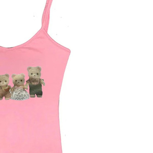 Custom Luxury Tank <b>Top</b> with Fine Rib Cotton Material Comfortable Fit and Wholesale Production for Designer Brands - Product Image 2