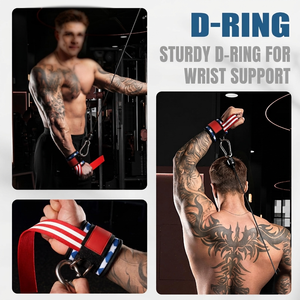 Sangles de musculation personnalisées avec logo en silicone, bandes de maintien pour poignets, antidérapantes, pour entraînement en salle de sport, sangles de musculation - Product Image 3