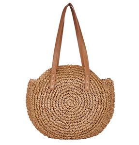 Sac à bandoulière bohème en raphia crocheté tendance 2026, fait main, style bohème, pour femme, prix de gros - Product Image 1
