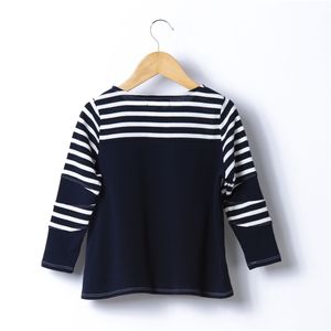 ODM Plain Casual manga larga niños niñas algodón poliéster camisetas - Product Image 2