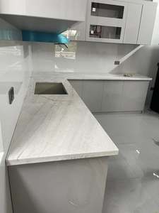 Marbre gris clair poli de luxe, écologique, durable, moderne, pour cuisine, salle à manger, escalier, comptoir, mur de salle de bain - Product Image 5