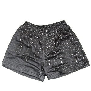 กางเกงขาสั้นเอวสูงสไตล์ไฮสตรีทสำหรับผู้ชาย ความยาวขาใน 5 นิ้ว ผลิตจากโพลีเอสเตอร์/คอตตอน สีพื้น แห้งเร็ว ระบายอากาศได้ดี เอวยางยืด - Product Image 6