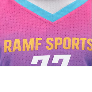 Maillots de basketball personnalisés par sublimation, grandes tailles, en maille légère, coupe professionnelle, respirants, anti-bactériens, séchage rapide, pour adultes - Product Image 5