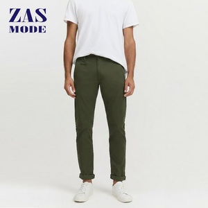 Pantalon en velours côtelé pour hommes, design personnalisé, confortable, 100% coton, écologique, séchage rapide, teint en pièce, mode décontractée - Product Image 1
