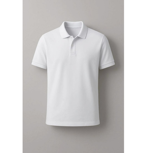 Polo de Hombre 100% Algodón, Transpirable, de Punto, Manga Corta, con Botones al Frente, Uniforme de Golf Informal, Logotipo Personalizado, Ropa Deportiva Informal - Product Image 3