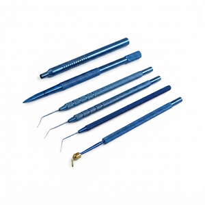 Pince à épiler de précision à 11 pointes pour microscopie, à pointe droite extra-affûtée en alliage, pour alliage de 0,15 mm à tête droite - Product Image 4