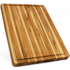 Colección de Tablas de Cortar de Teca/Acacia, Rectangulares y Redondas, Antiolor, Antibacterianas, Fáciles de Limpiar, Duraderas - Product Image 2