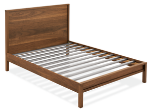 Wholesale Modern Mission Solid Wood <b>Bed</b> | Architectural Lattice Grid Pattern <b>Platform</b> <b>Bed</b> - Product Image 2