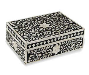 Natural Handmade Bone Inlay Decorative <b>Jewelry</b> <b>Storage</b> Box for Home Decorative Customized Size and Piece - Product Image 5