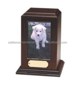 Urne en bois pour cendres d'animaux domestiques Urnes de crémation en bois pour cendres de chat et de chien Urnes en palissandre à bas prix - Product Image 4
