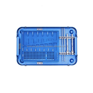 Juego de Instrumentos para Placa de Modelado Laminar Ortopédica, Caja Contenedora de Esterilización para Cirugía de Columna Vertebral - Product Image 4