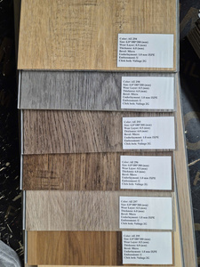 Waterproof Eco-Friendly Rigid Core Vinyl Plank (SPC) <b>Flooring</b> Click Lock Wide Plank Oak 5-7mm IXPE for Mall Supermarket - Product Image 5