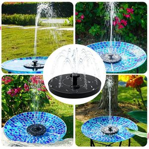 Pompa Solare per Fontana da Esterno, Galleggiante per Vasca Uccelli e Giardino Acquatico con Piccolo Bacino - Product Image 4