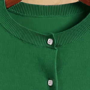 <b>Plus</b> <b>Size</b> Women'S Casual Round Neck Button Long Sleeve Cardigan Casual <b>Sweater</b> Cardigan Outfit Long Sleeves Top - Product Image 3