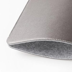 Housse de protection pour ordinateur portable en cuir véritable de haute qualité, personnalisable OEM, souple, pour hommes et femmes, vente en gros - Product Image 4