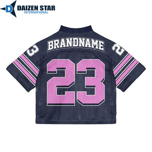 Camiseta de Fútbol Unisex de Malla con Nombre de Equipo Personalizado, 100% Poliéster, Transpirable y de Secado Rápido, Mangas Cortas para Todas las Temporadas - Product Image 2