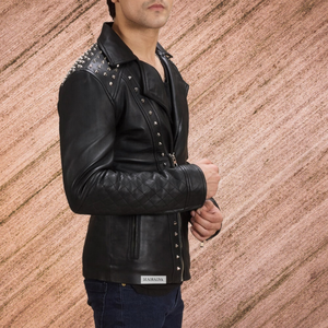 2023 Customized New Fashion Men Leather <b>Jacket</b> Best Design High Quality Leather <b>Jacket</b> OEM - Product Image 4
