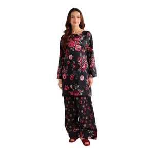 Tenue de Jardin Imprimée Tendance pour Femme – Ensemble 2 Pièces Quotidien – Vêtements Indiens et Pakistanais – Couleurs et Tailles Personnalisables - Product Image 1