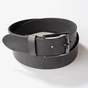 Ceinture en cuir véritable pour homme de haute qualité avec boucle en alliage, vente en gros, design élégant pour homme 2025, ceintures décontractées pour jeans, personnalisables - Product Image 1