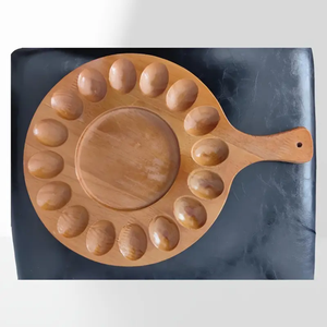 Designer Wooden <b>Egg</b> Rack Holder For Premium Kitchen Accessories Decorative <b>Egg</b> Display And Gifting Purposes - Product Image 4