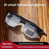 Lunettes intelligentes HY-G9, traduction IA en temps réel (144 langues), casque sans fil