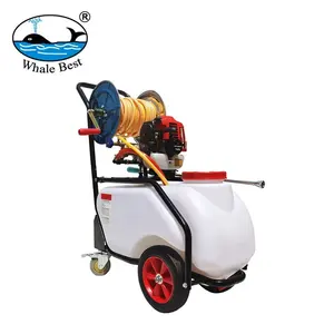 Agricultural power sprayer trolley machine