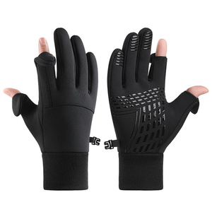 Winter Motorcyclist <b>Gloves</b> for <b>Men</b> Cycling Warm Fleece Skiing Bicycle Waterproof Thermal <b>Gloves</b> Gym <b>Touch</b> <b>Screen</b> Anti-slip - Product Image 1