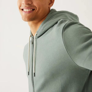 Sweat-shirts à capuche pour hommes entièrement personnalisables et respirants, avec fermeture éclair, collection 2026, forte demande, prix de gros - Product Image 3