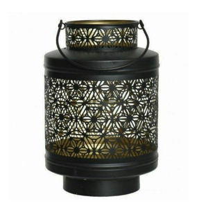 Simple Pleasant Looking Selling Metal & Glass Home Decor Hanging <b>Lantern</b> in <b>Black</b> Finish Candle <b>Lantern</b> for Outdoor & Garden - Product Image 3
