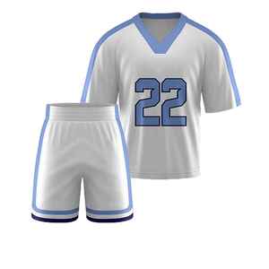 GLORY - Ropa Deportiva Personalizada para Equipos, Jersey de Lacrosse, Unisex para Adultos, Transpirable, Talla Grande, Antibacteriano, Cuello en V, Impresión Digital, 100% - Product Image 5