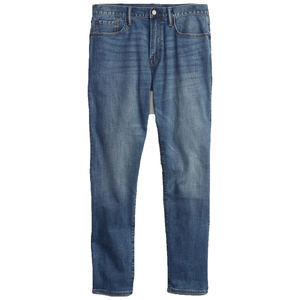 Wholesale Men's High Waist <b>Soft</b> Denim Wash Athletic Fit Casual <b>Jeans</b> Straight Slim Baggy Pants For Men Clothes High Quality - Product Image 1