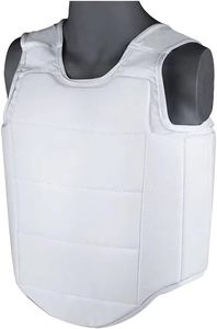 Protector de Pecho Profesional para Boxeo, Karate, MMA, Taekwondo, Jiu Jitsu, Protector Corporal de PU/Acolchado, Ligero, Transpirable, Duradero, Unisex - Product Image 4