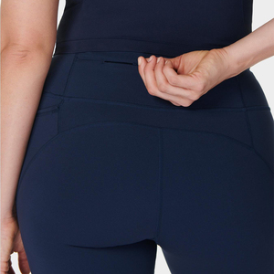 Shorts d'été décontractés pour femmes, taille haute, 100% polyester, séchage rapide, taille élastique, respirant, mode, OEM ODM, vente en gros - Product Image 6